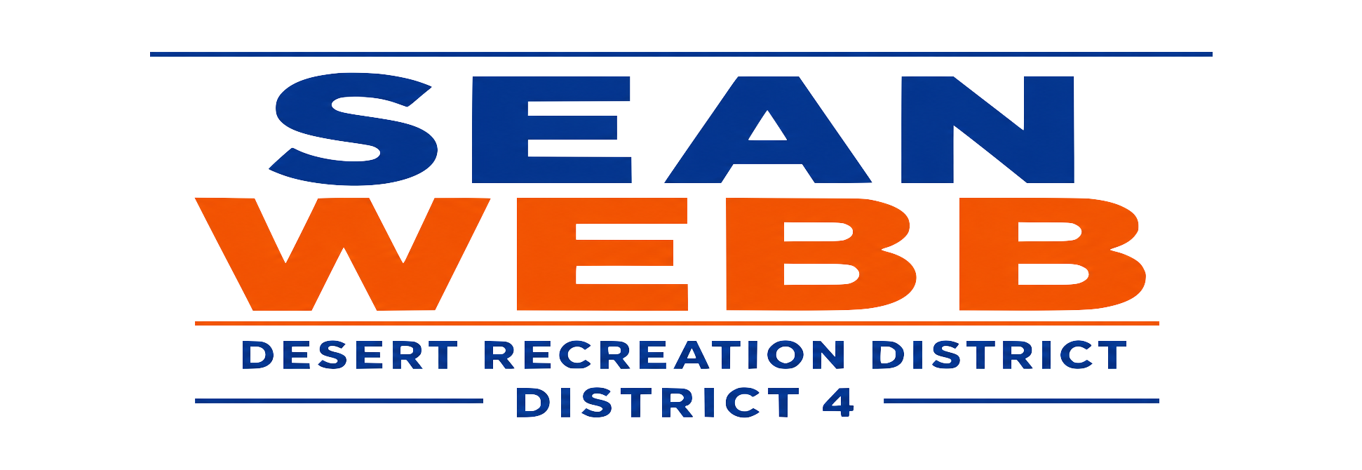 Sean Webb for Desert Recreation District 4