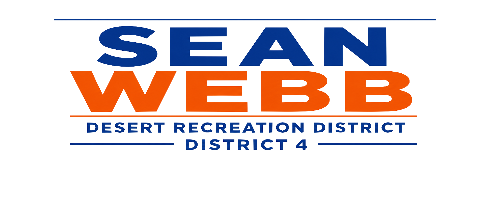 Sean Webb for Desert Recreation District 4